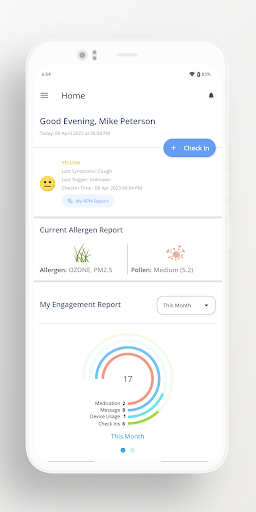 Android application KevaTalk screenshort