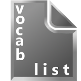 Vocabulary List Creator icon