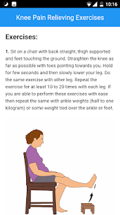 Скачать игру Knee Pain Relieving Exercises для Android бесплатно