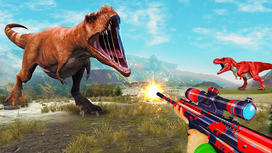 New Dinosaur Hunting : Animal Hunting Games