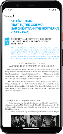 Lịch sử Lớp12 - Nâng cao Screen 3