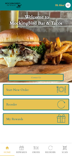 Android application Mockingbird Bar & Tacos screenshort