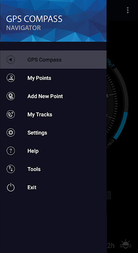 GPS Compass Navigator Screen 3