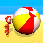 Cover Image of Download Beach Ball Race  APK
