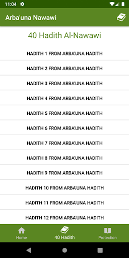 Arbauna Hadith Screen 3