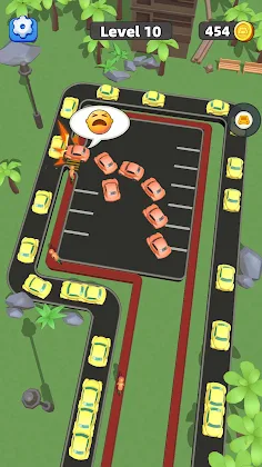 Car Out Parking Lot - Screenshot 2