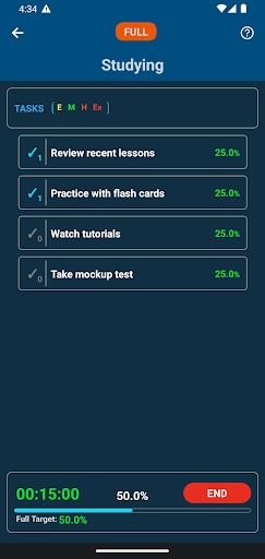 Activity Master Screen 2