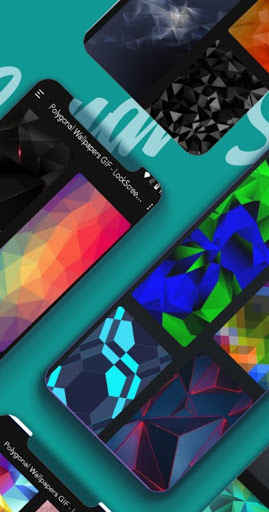 Polygonal Wallpapers GIF - LockScreen Live