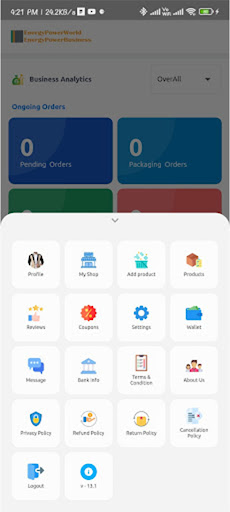 EnergyPowerBusiness Seller Screen 3