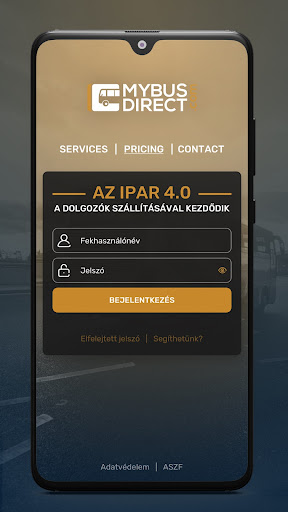 Android application MyBusDirect screenshort