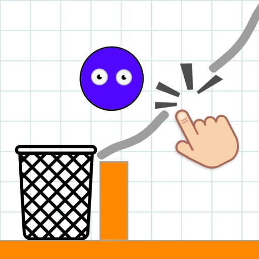 Ball In Trash - Puzzle Draw