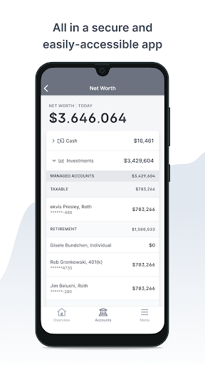 BRG Wealth Screenshot
