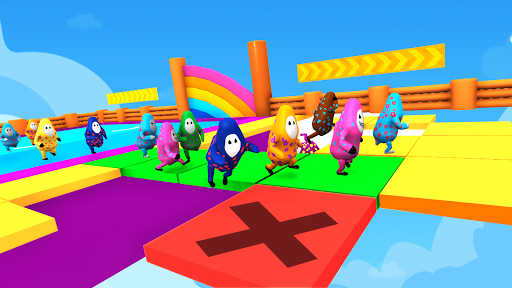 Android application Fall Squad Guys Stumble Royale screenshort