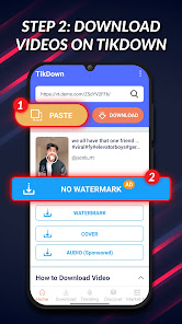 TikDown - Video Downloader TT 0.0.1 APK + Мод (Unlimited money) за Android