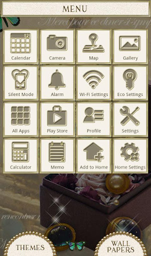 Butterflies Theme-Antique Box- Screen 3