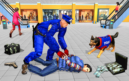 US Police Dog Games: Dog Games 1.0.0 APK + Mod (Unlimited money) إلى عن على ذكري المظهر