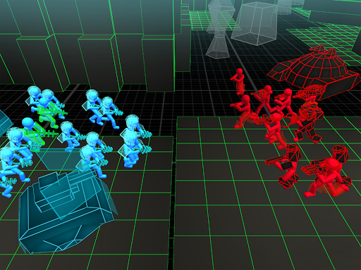 Stickman Simulator Neon Tank