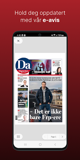 Anteprima dell'app