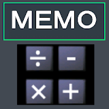 Memo Calculator (メモ付き電卓) icon