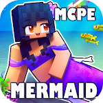 Cover Image of Download MCPE Mermaid and Tail Mod  APK