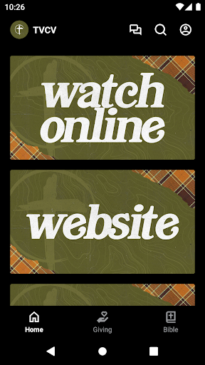 Android application The Village Church Volcano screenshort