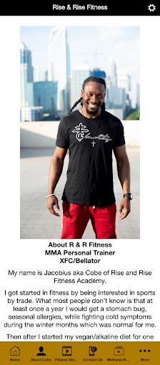 Rise & Rise Fitness Screen 2