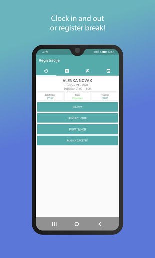 Android application TA Studio screenshort