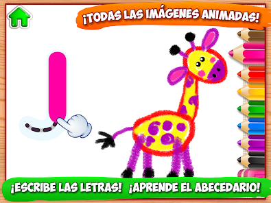 Screenshot 13 Juegos ABC Pintar niños letras android