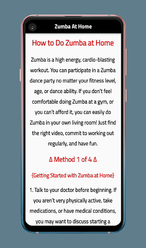 zumba dance exercise& benefits Screen 3
