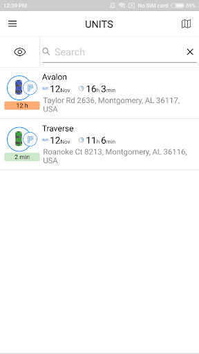 TracSpot Screen 3