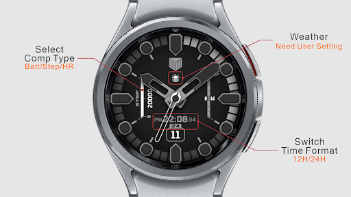IWF DM SE watch face Screen 2