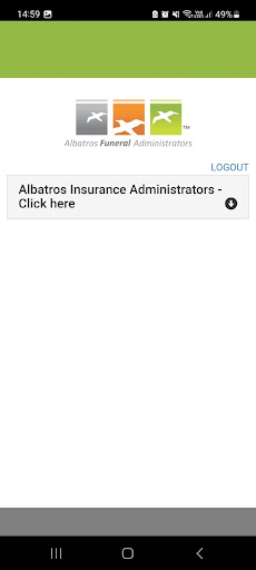 Albatros Member Portal Screen 3