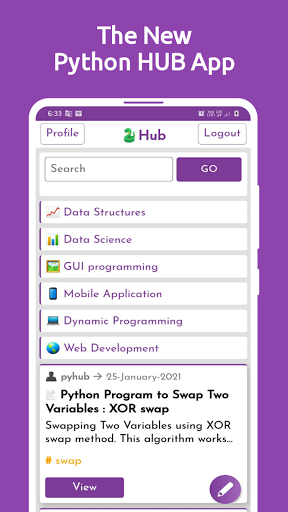 PyHub - The Python Community Screen 2
