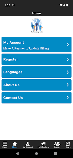The Language Labs Screen 2