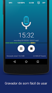 Gravador de Voz Hi-Q MP3 Demo Screenshot