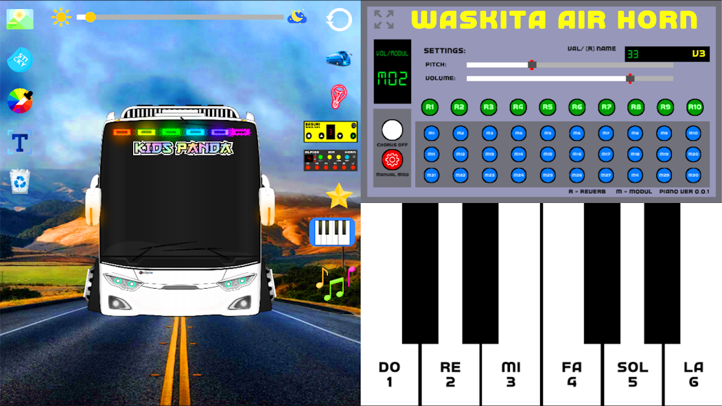 Bus Telolet Basuri Pianika 3.0 APK + Mod (Unlimited money) إلى عن على ذكري المظهر
