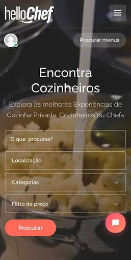 Android application HelloChef screenshort
