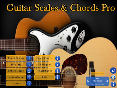 Guitarren skalen & Akkorde pro Screenshot