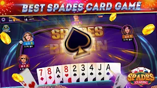 Spades Online & Offline Cards - Screenshot 2