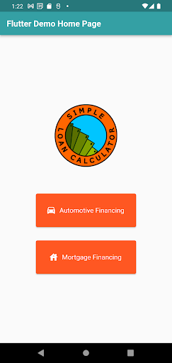 Android application Simple Loan Calculator screenshort