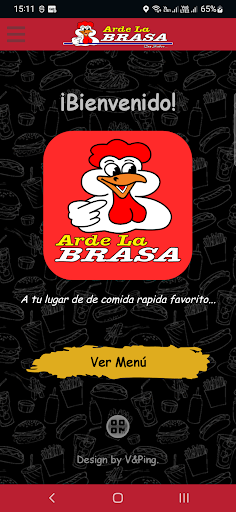 Android application Arde la Brasa screenshort