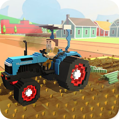 Blocky Farm: Field Worker SIM Mod apk versão mais recente download gratuito