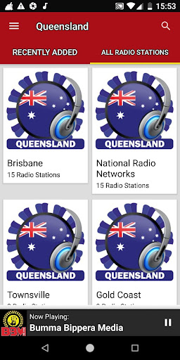 Queensland Radio Stations Screen 3