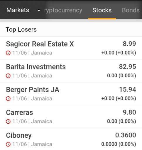 Jamaica Stock Exchange App 4