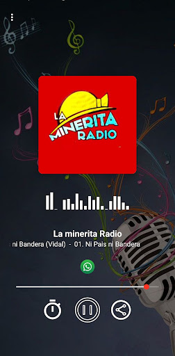Android application La minerita Radio screenshort