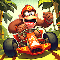 Monkey Jungle Kart Race games