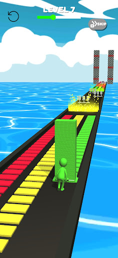 Android application Color Cascade Challenge screenshort