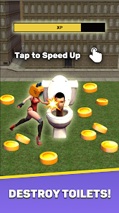 Tap Clicker Game: Toilet Man Unknown