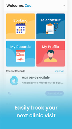 Android application MYCURE For Patients screenshort