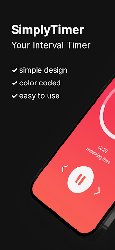 Android application SimplyTimer Interval Timer App screenshort